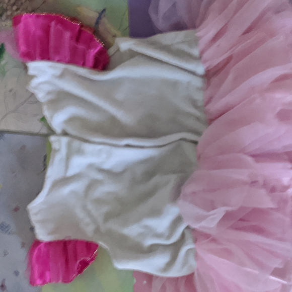🌈5T, Gillian's Closet, unicorn 🦄 pink tulle top - Picture 6 of 6